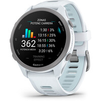 Garmin pulsómetros con gps Forerunner 170, Blanco 14