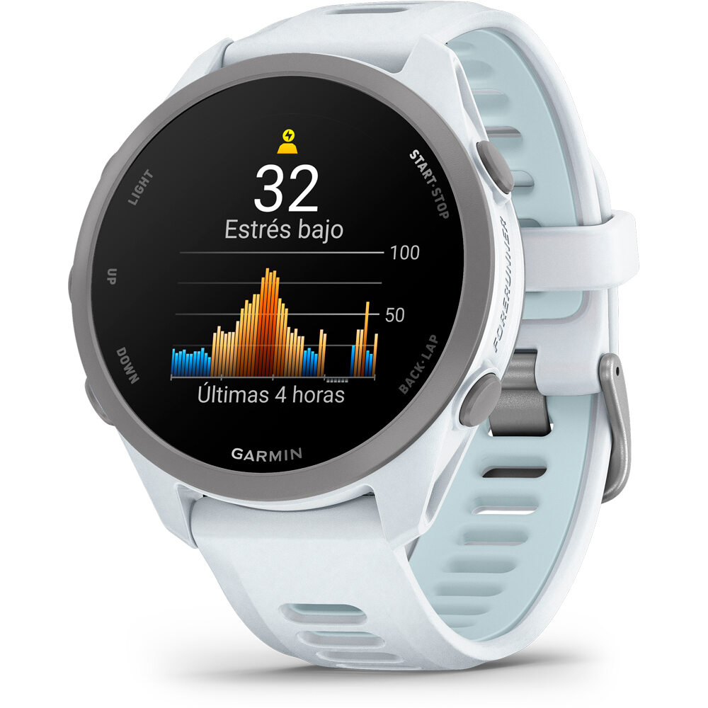 Garmin pulsómetros con gps Forerunner 170, Blanco 20