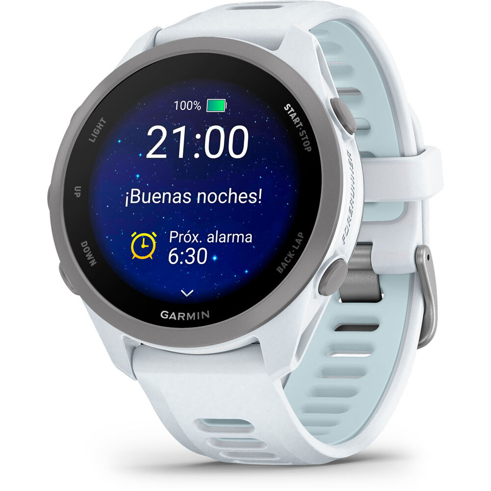 Garmin pulsómetros con gps Forerunner 170, Blanco 21