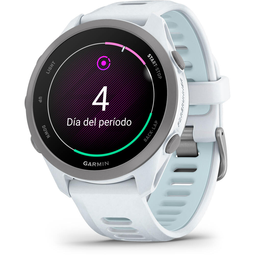 Garmin pulsómetros con gps Forerunner 170, Blanco 25
