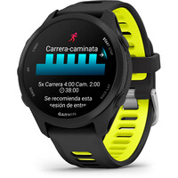 Garmin pulsómetros con gps Forerunner 170 Music, Negro 16