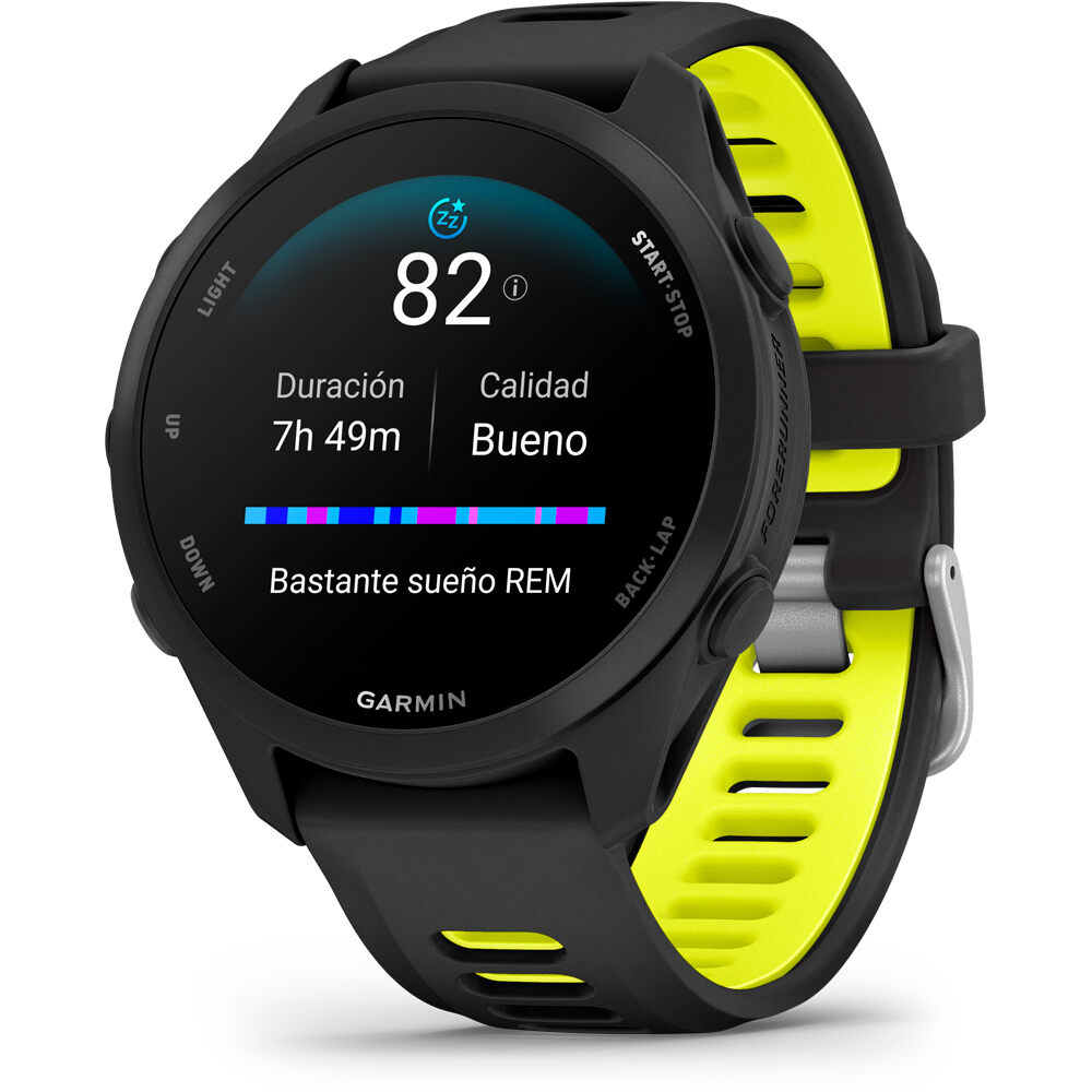 Garmin pulsómetros con gps Forerunner 170 Music, Negro 22