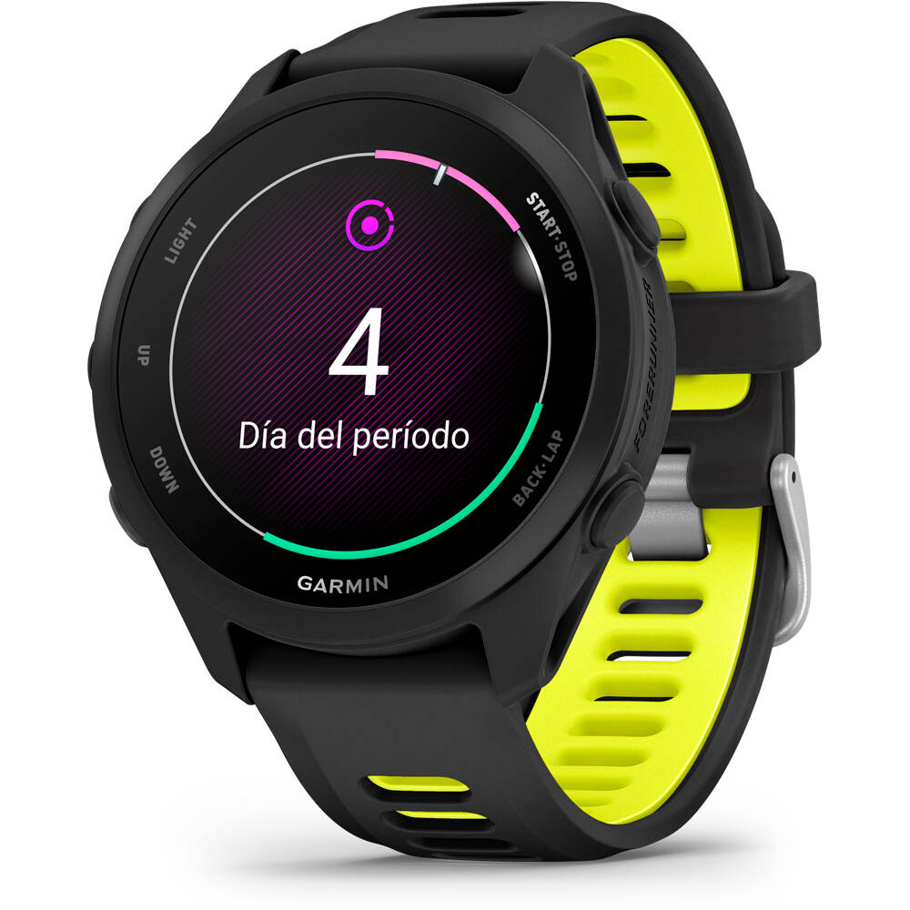 Garmin pulsómetros con gps Forerunner 170 Music, Negro 25