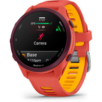 Garmin pulsómetros con gps Forerunner 170 Music, Rojo 04