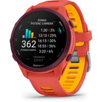 Garmin pulsómetros con gps Forerunner 170 Music, Rojo 14
