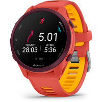 Garmin pulsómetros con gps Forerunner 170 Music, Rojo 15