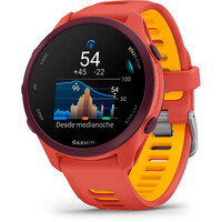 Garmin pulsómetros con gps Forerunner 170 Music, Rojo 18