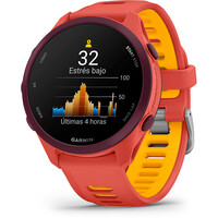 Garmin pulsómetros con gps Forerunner 170 Music, Rojo 20