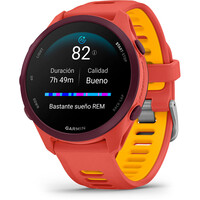 Garmin pulsómetros con gps Forerunner 170 Music, Rojo 22