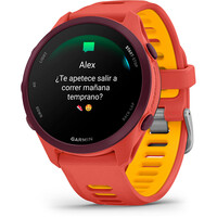 Garmin pulsómetros con gps Forerunner 170 Music, Rojo 23