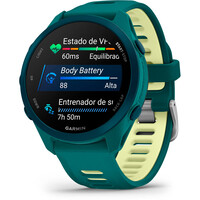 Garmin pulsómetros con gps Forerunner 170 Music, Verde 12
