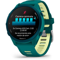 Garmin pulsómetros con gps Forerunner 170 Music, Verde 16