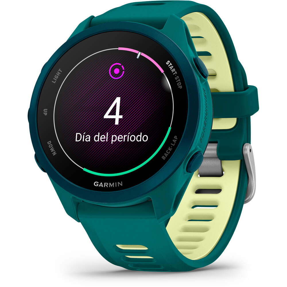 Garmin pulsómetros con gps Forerunner 170 Music, Verde 25