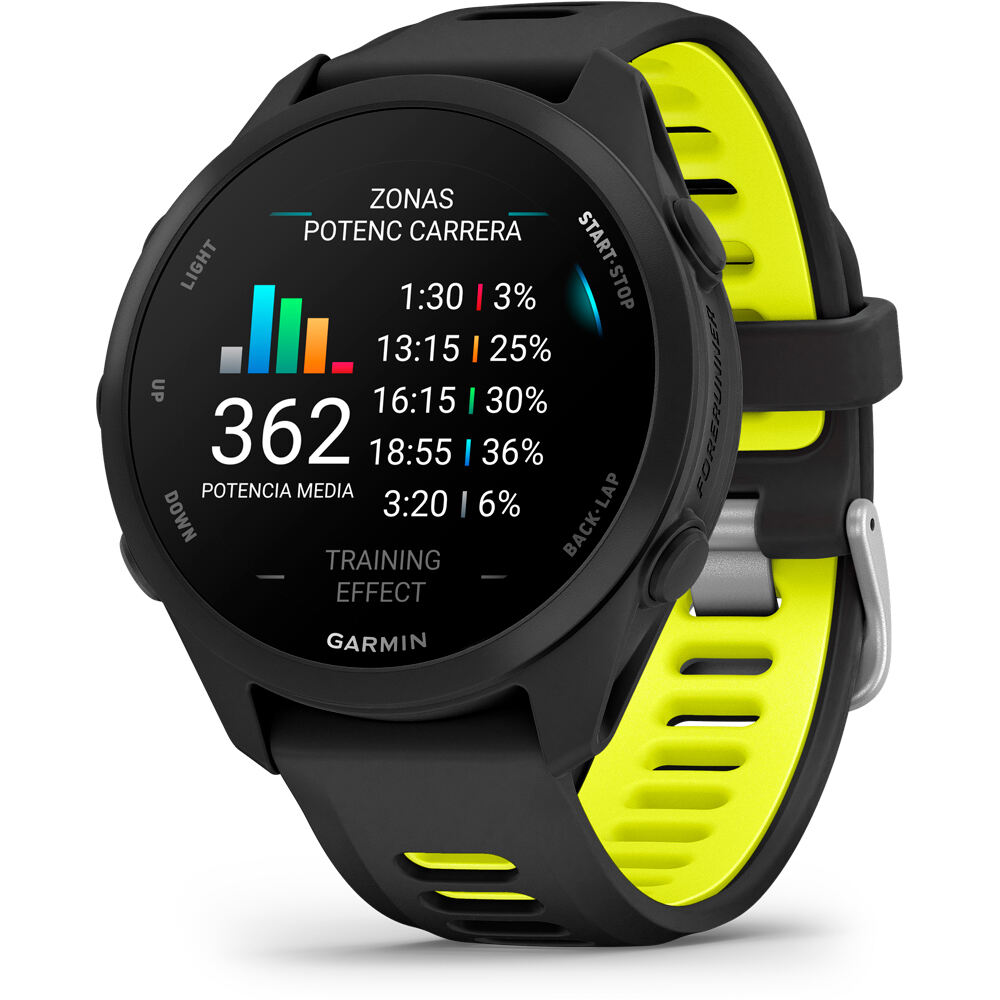 Garmin pulsómetros con gps Forerunner 170, Negro 14