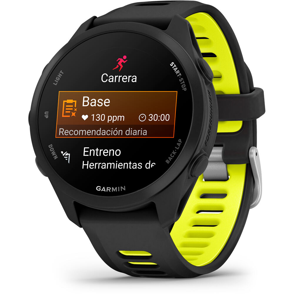 Garmin pulsómetros con gps Forerunner 170, Negro 19