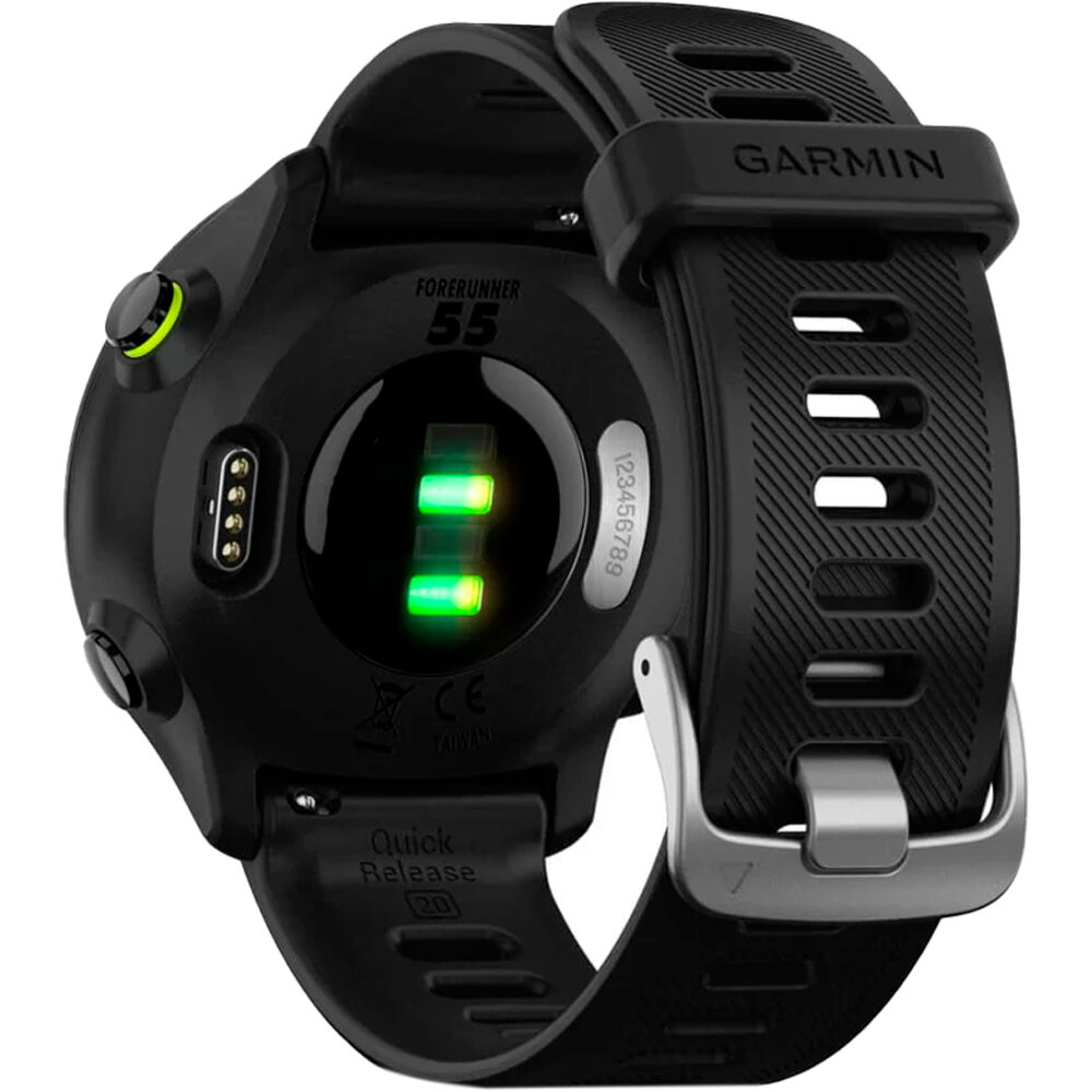 Garmin pulsómetros con gps FORERUNNER 55 NEGRO 07