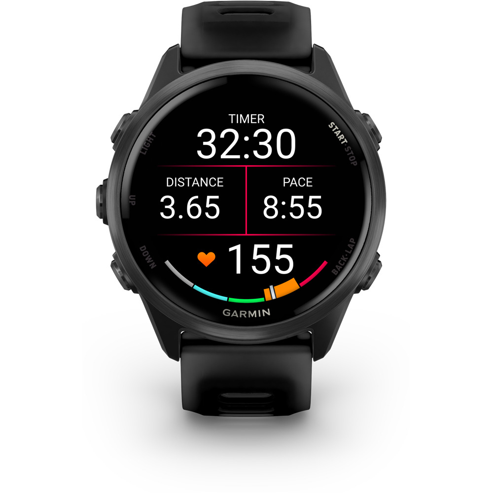 Garmin pulsómetros con gps Forerunner 570 42mm Negro 02