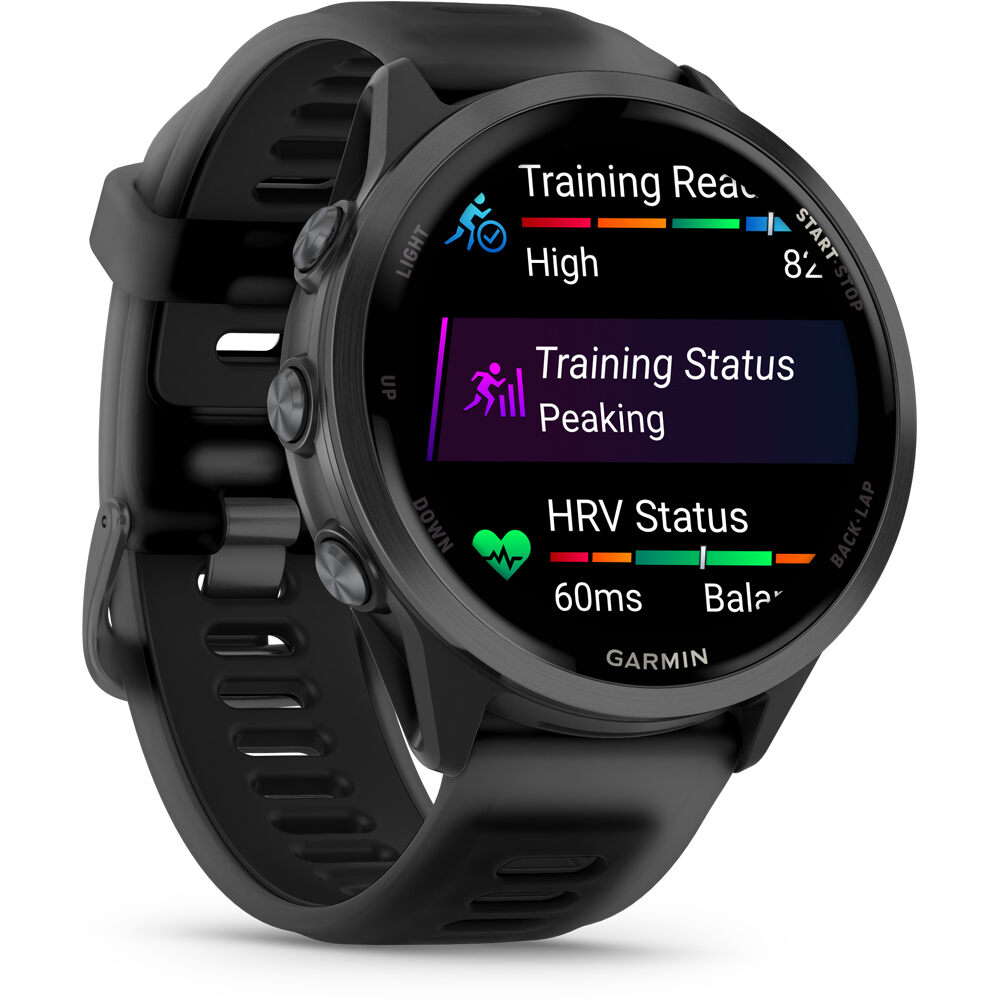 Garmin pulsómetros con gps Forerunner 570 47mm Negro 03