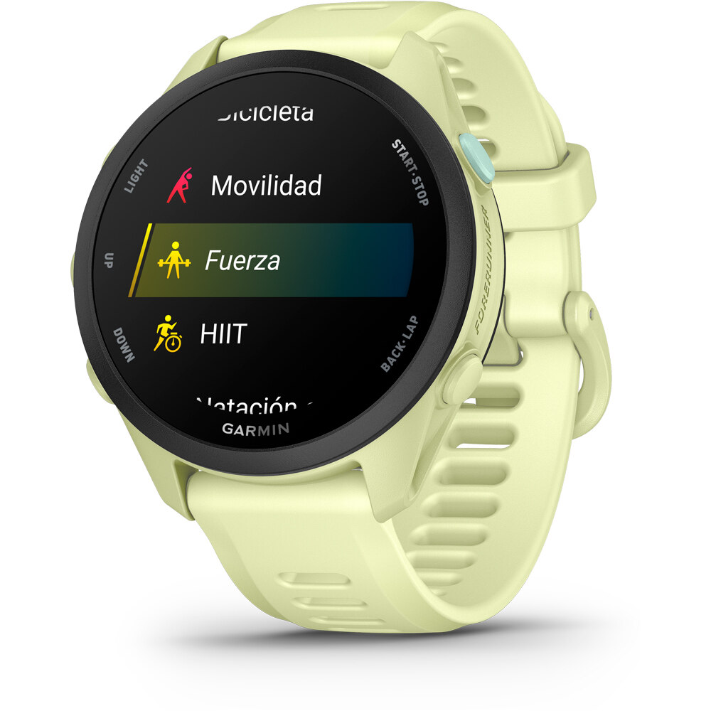 Garmin pulsómetros con gps Forerunner 70, Amarillo 03