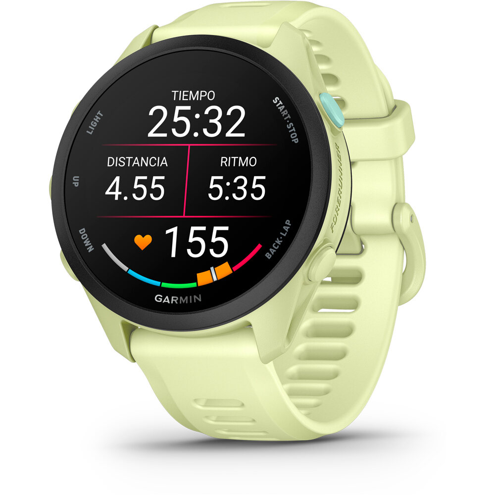 Garmin pulsómetros con gps Forerunner 70, Amarillo 05