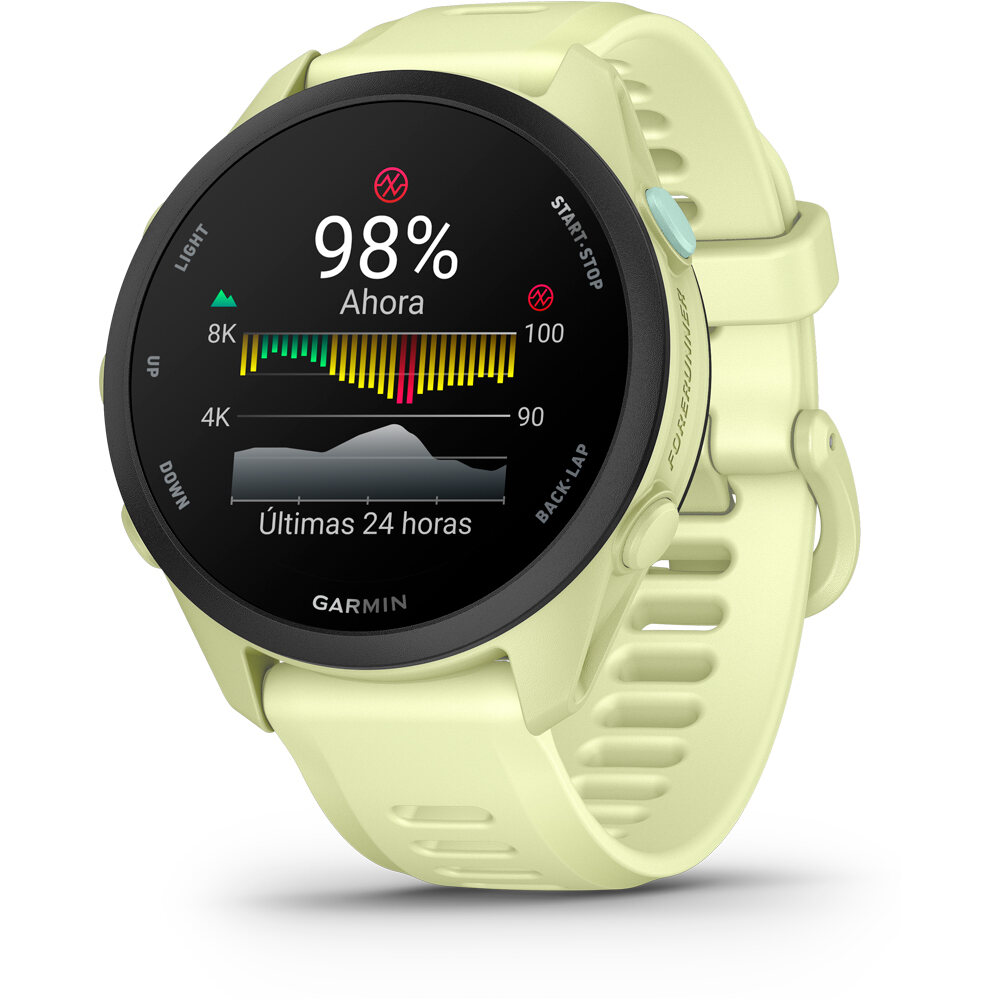Garmin pulsómetros con gps Forerunner 70, Amarillo 06