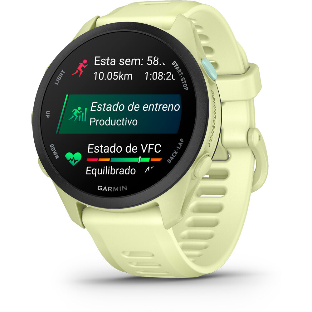 Garmin pulsómetros con gps Forerunner 70, Amarillo 12