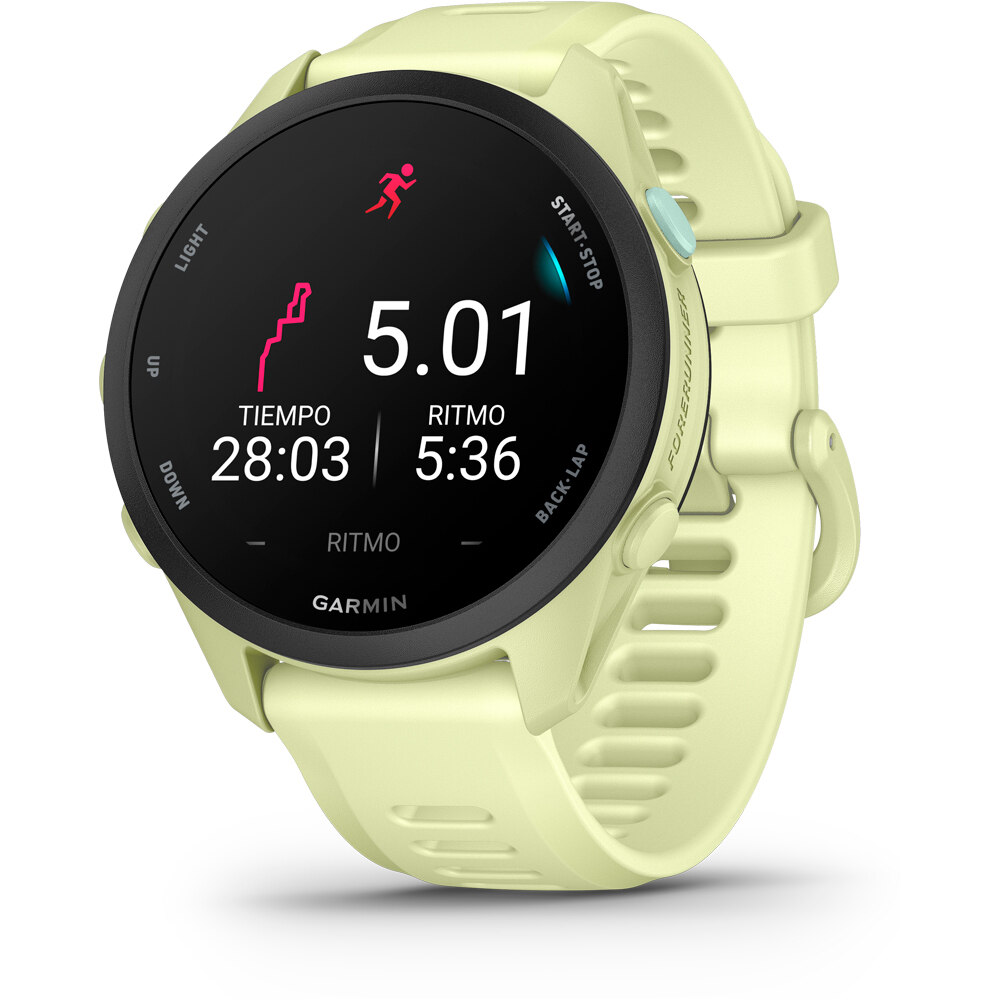 Garmin pulsómetros con gps Forerunner 70, Amarillo 16