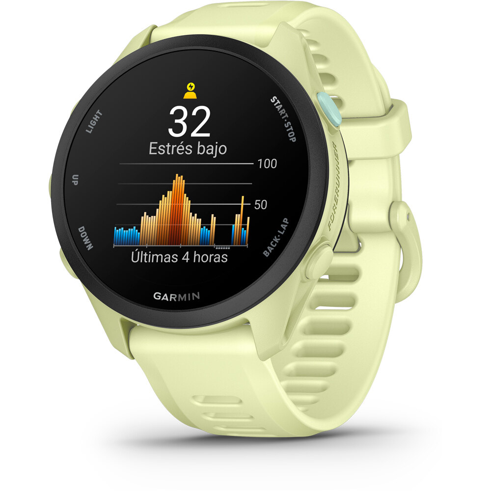 Garmin pulsómetros con gps Forerunner 70, Amarillo 21