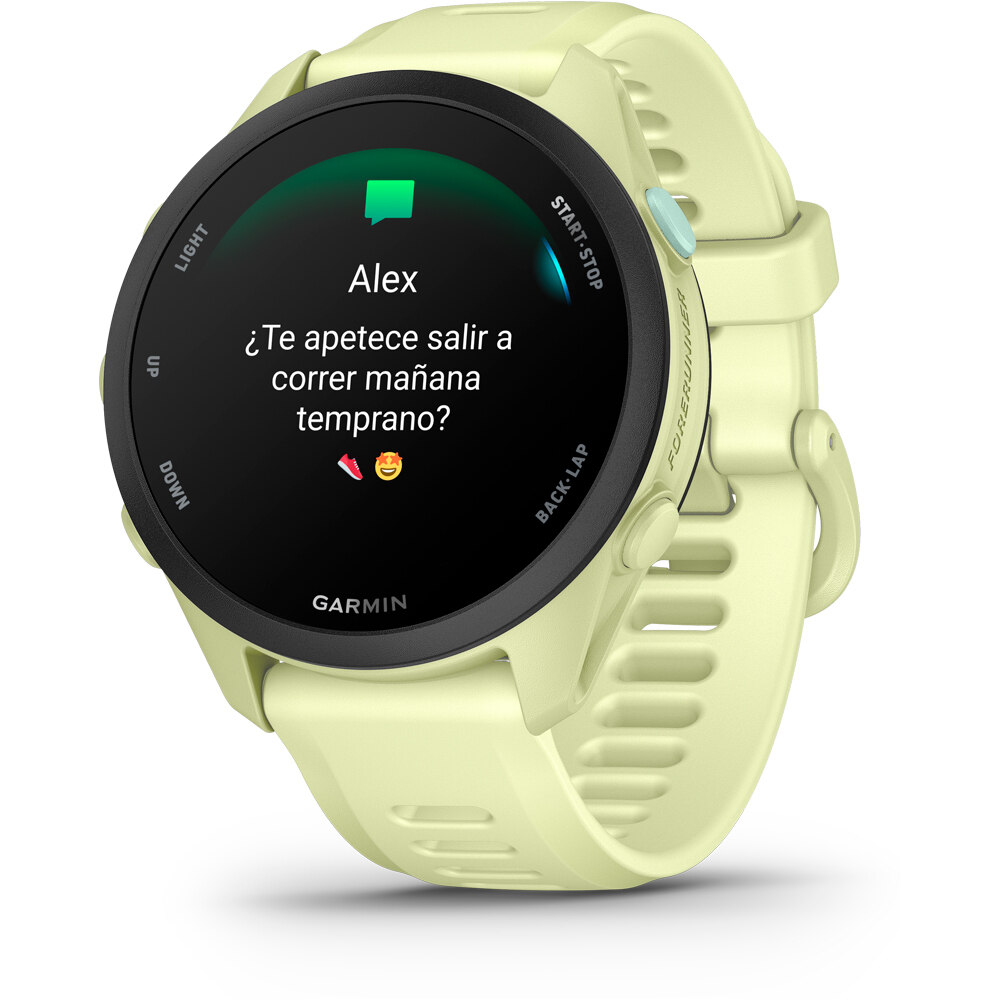 Garmin pulsómetros con gps Forerunner 70, Amarillo 24
