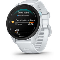 Garmin pulsómetros con gps Forerunner 70, Blanco 07