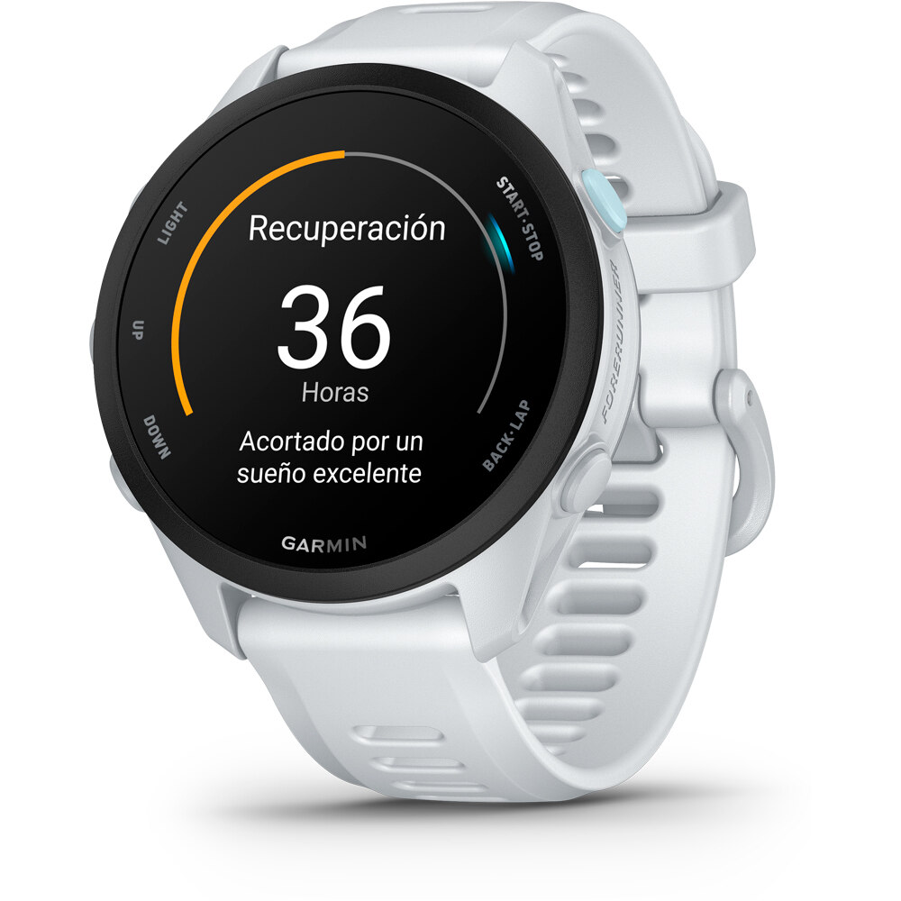 Garmin pulsómetros con gps Forerunner 70, Blanco 09