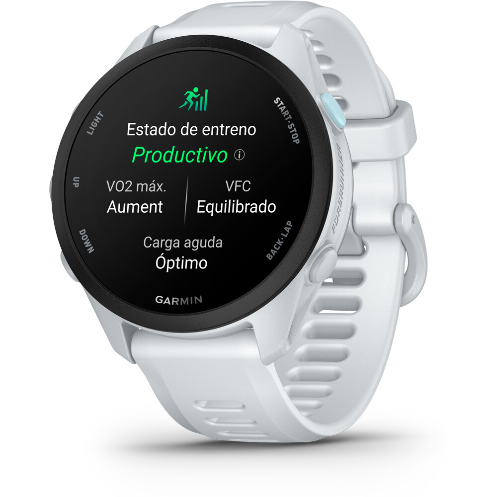Garmin pulsómetros con gps Forerunner 70, Blanco 11