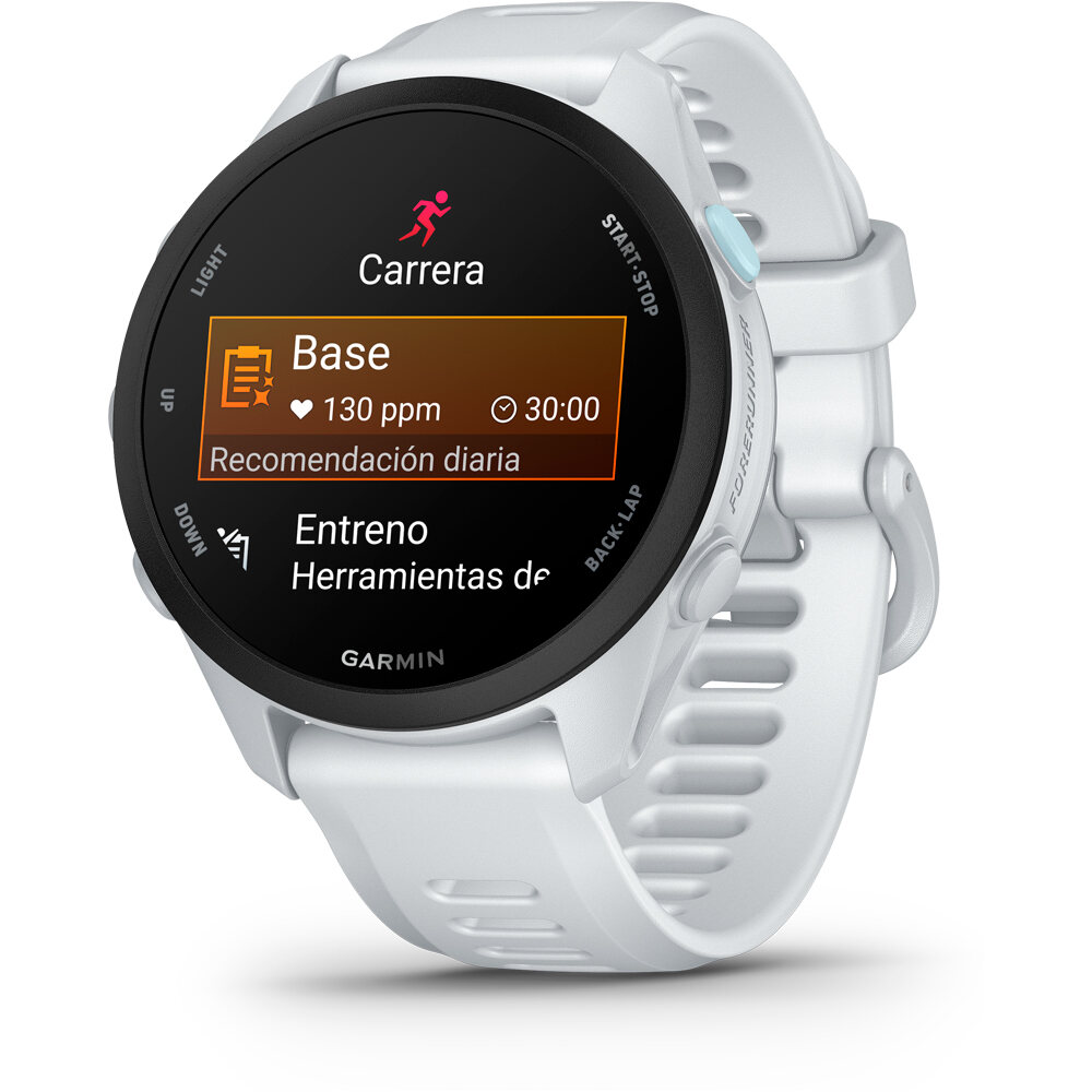 Garmin pulsómetros con gps Forerunner 70, Blanco 19