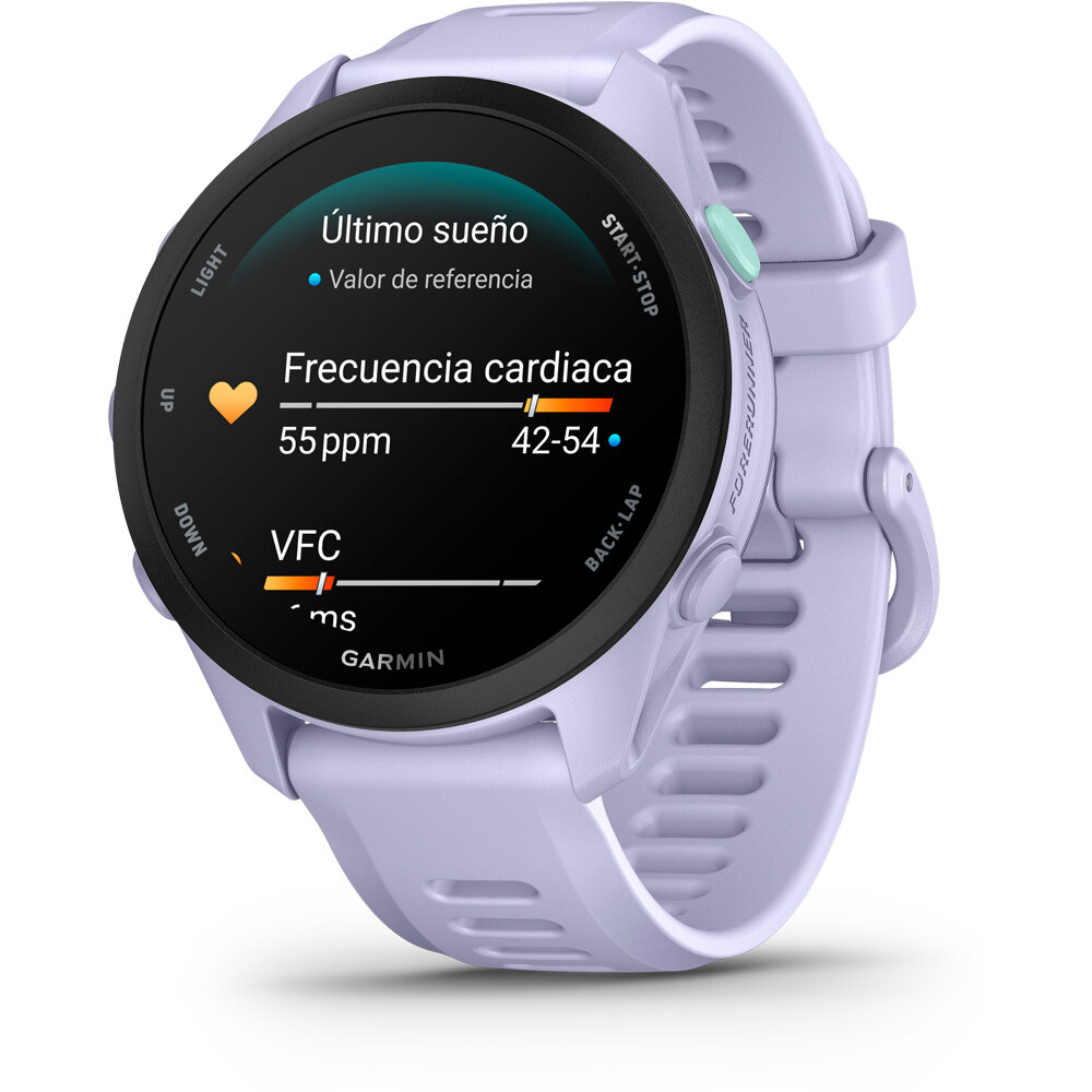 Garmin pulsómetros con gps Forerunner 70, Lila 07