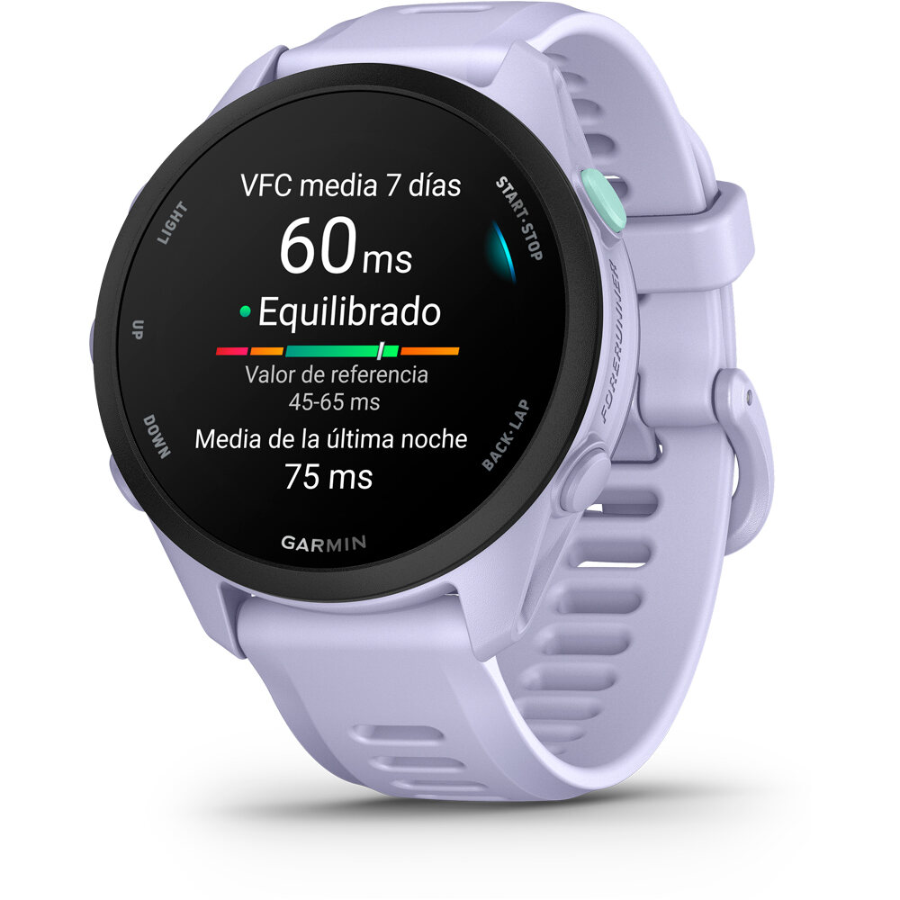 Garmin pulsómetros con gps Forerunner 70, Lila 08