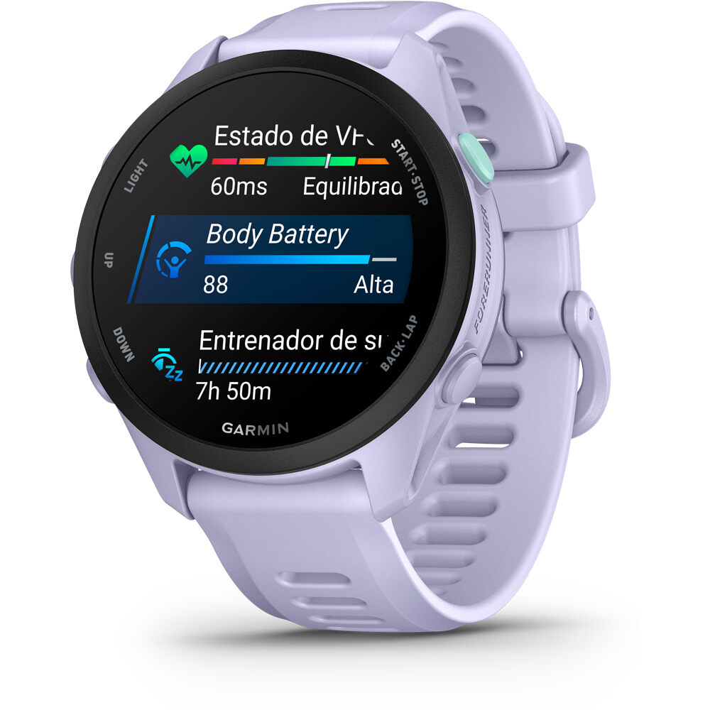 Garmin pulsómetros con gps Forerunner 70, Lila 17