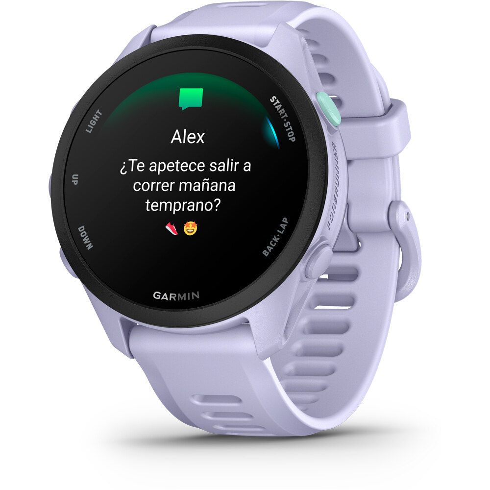 Garmin pulsómetros con gps Forerunner 70, Lila 23