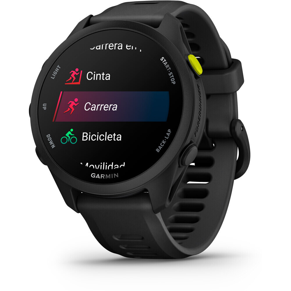 Garmin pulsómetros con gps Forerunner 70, Negro 02