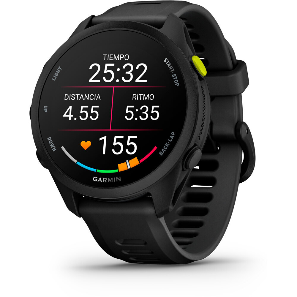 Garmin pulsómetros con gps Forerunner 70, Negro 05