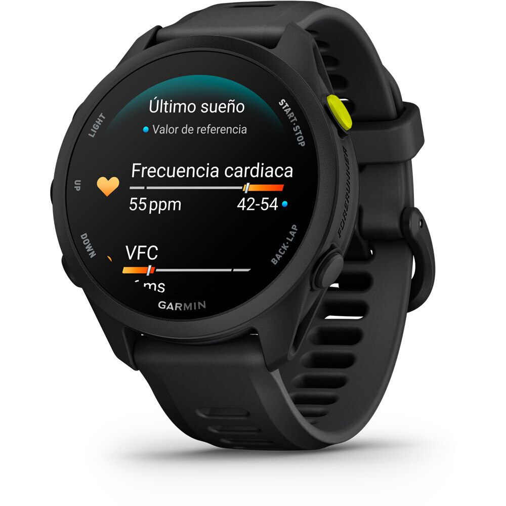 Garmin pulsómetros con gps Forerunner 70, Negro 06