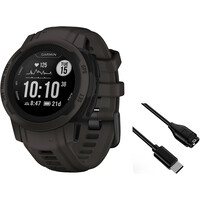 Garmin pulsómetros con gps Instinct 2S - Negro vista frontal