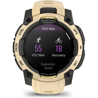 Garmin pulsómetros con gps Instinct 3 45 mm, AMOLED Beige con correa de silicona beige 07