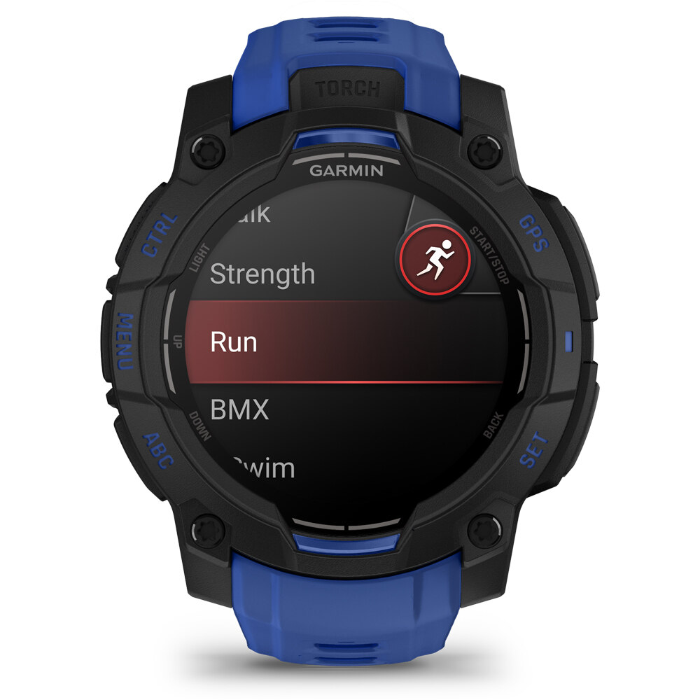 Garmin pulsómetros con gps Instinct 3  45 mm AMOLED SuperNova Negr 03