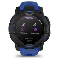 Garmin pulsómetros con gps Instinct 3  45 mm AMOLED SuperNova Negro correa azul 08
