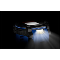 Garmin pulsómetros con gps Instinct 3  45 mm AMOLED SuperNova Negro correa azul 14