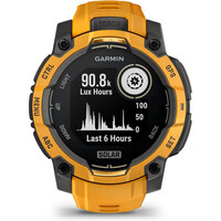 Garmin pulsómetros con gps Instinct 3 45 mm, Solar Naranja con cor 02