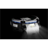 Garmin pulsómetros con gps Instinct 3  45 mm, Solar, Supernova Blanco correa blanca 11