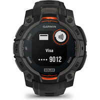 Garmin pulsómetros con gps Instinct 3, 45mm, Solar, Black Bezel wit 14