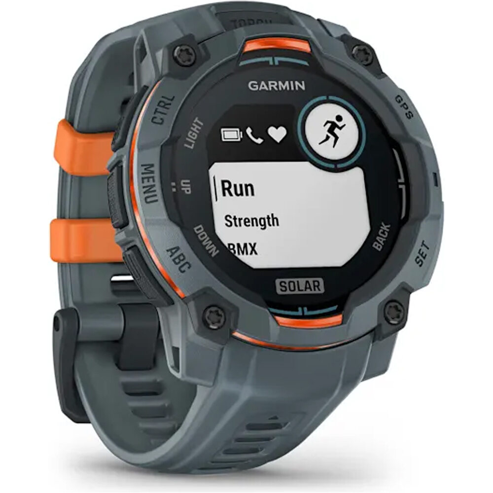 Garmin pulsómetros con gps Instinct 3, 45mm, Solar, Twilight Bezel 04