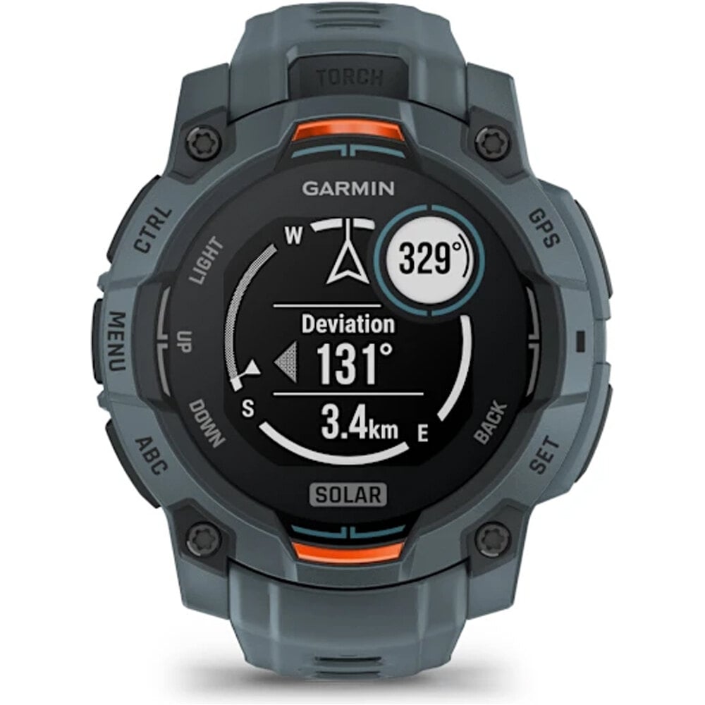 Garmin pulsómetros con gps Instinct 3, 45mm, Solar, Twilight Bezel 06